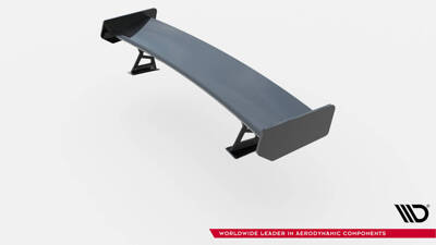 Carbon Spoiler With External Brackets Uprights BMW 3 Coupe E46